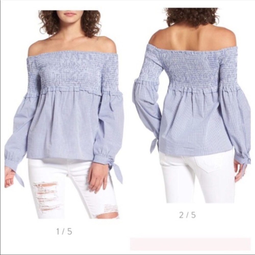 NORDSTROM off the shoulder top